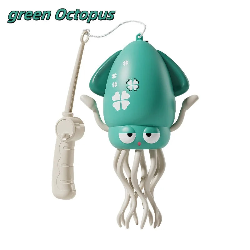 Interactive Dancing Octopus Kid Electronic Pet Toy Cartoon Moving Education Toddler Gift - Fun Developmental Play for Kids