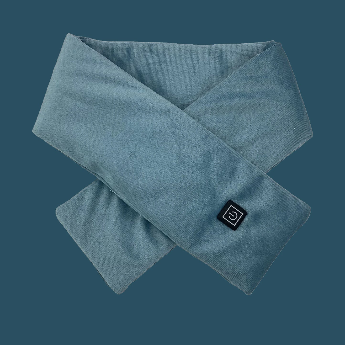 USB Women Men Heating Scarf Temperature Scarf 3 Gears Wrap Fleece Washable Electric Neck Warmer Not Inclound Battery for Camping